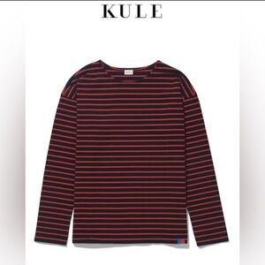 KULE | Tops | The
Boyfriend Long sleeve in red /navy casual winter $118